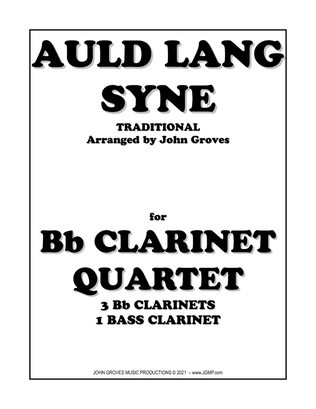 Auld Lang Syne - Clarinet Quartet