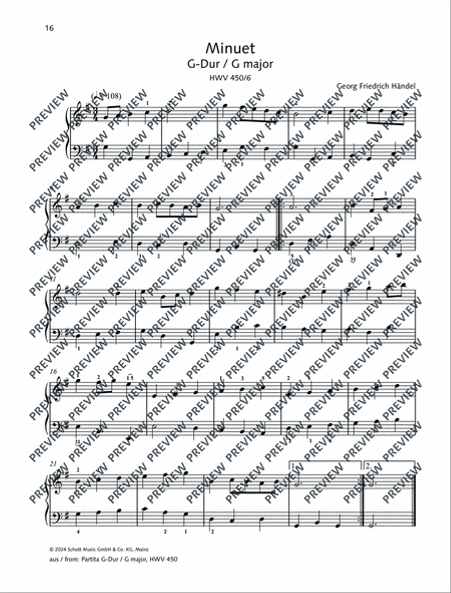 My First Handel My First Handel Piano Solo scores gallery preview page 17