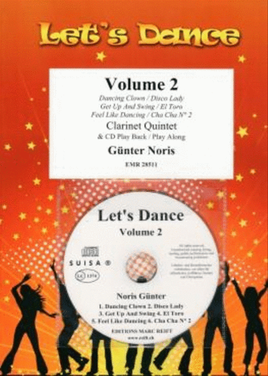 Let's Dance Volume 2 Clarinet Quintet scores gallery preview page 1