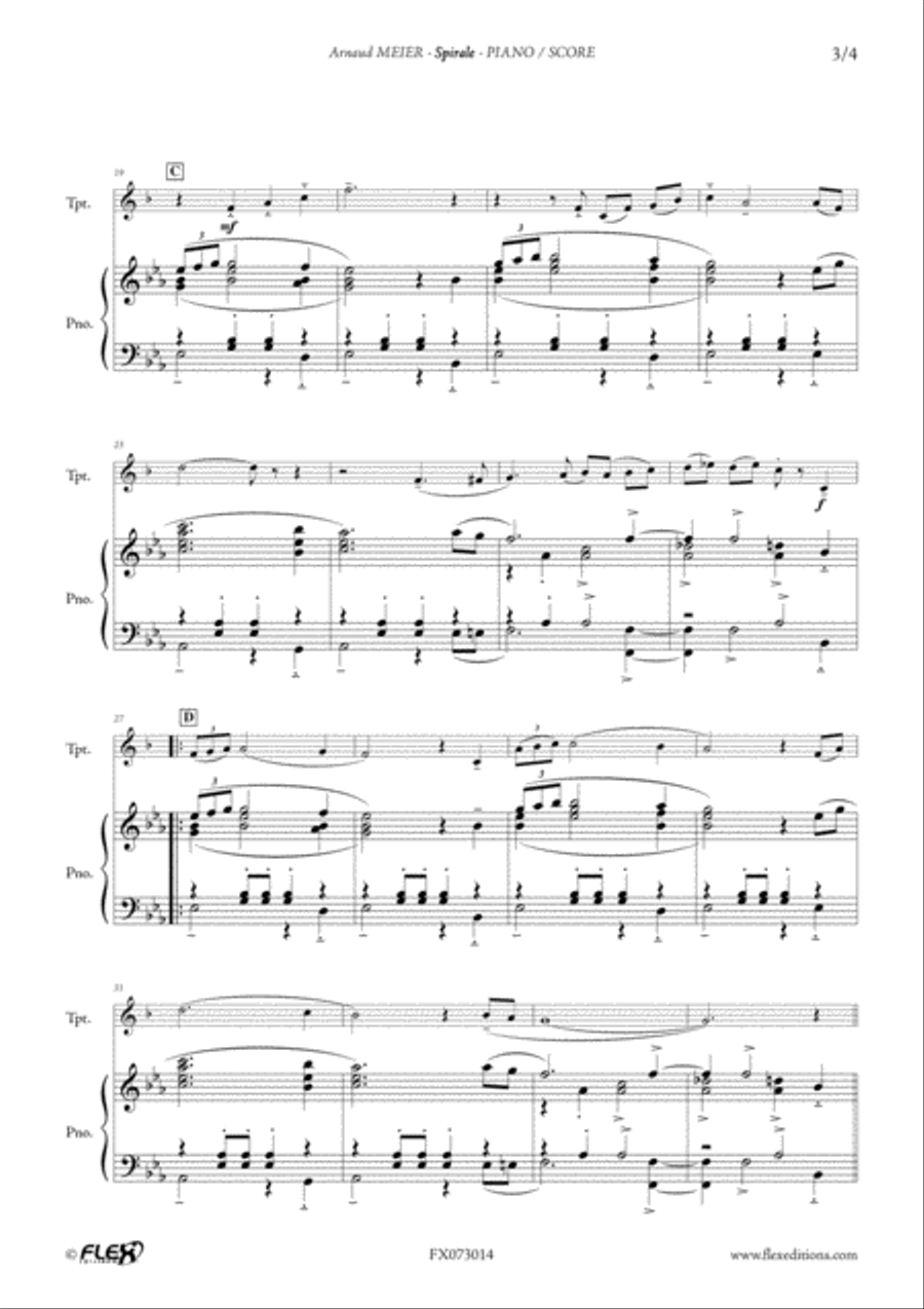 Spirale Cornet scores gallery preview page 3