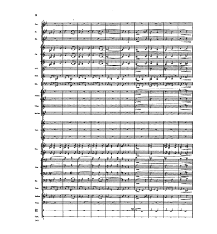Silvercrest Concert Band scores gallery preview page 9
