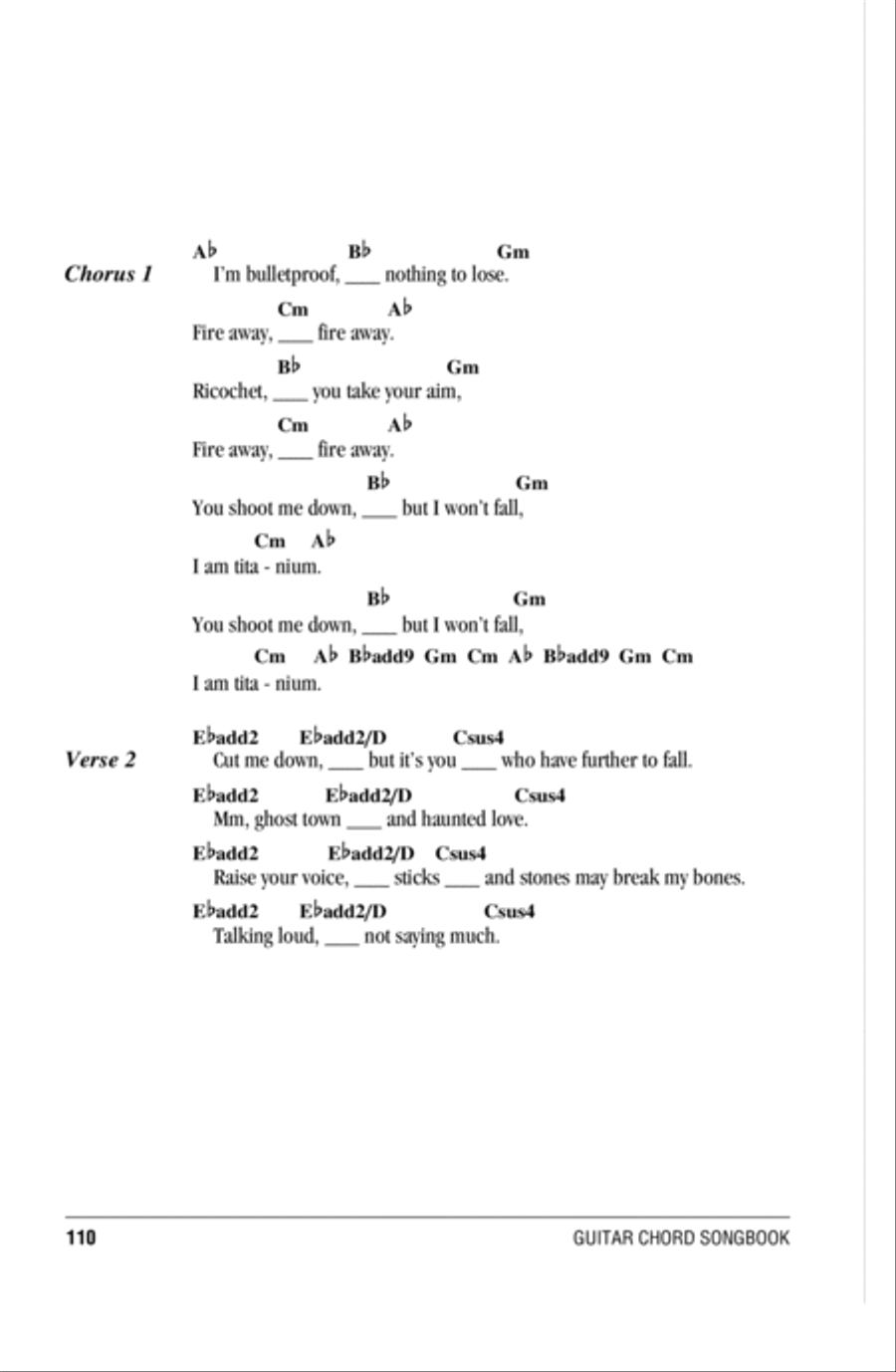 Titanium (feat. Sia) Titanium (feat. Sia) Acoustic Guitar scores gallery preview page 2