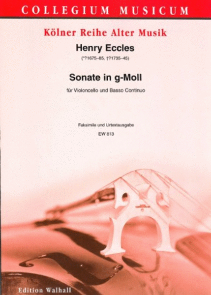 Sonate XI g-Moll (Cello)