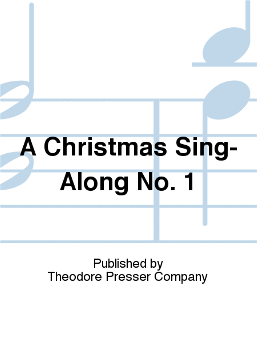 A Christmas Sing-Along No. 1 Orchestra scores gallery preview page 1