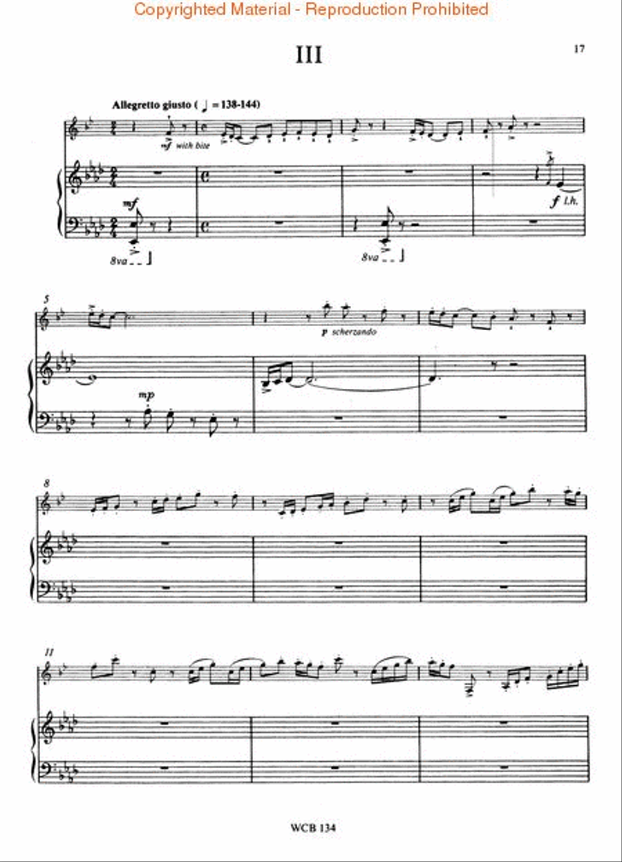 Sonata Sonata Clarinet Solo scores gallery preview page 3