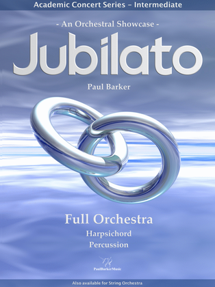 Book cover for Jubilato (Full Orchestra)