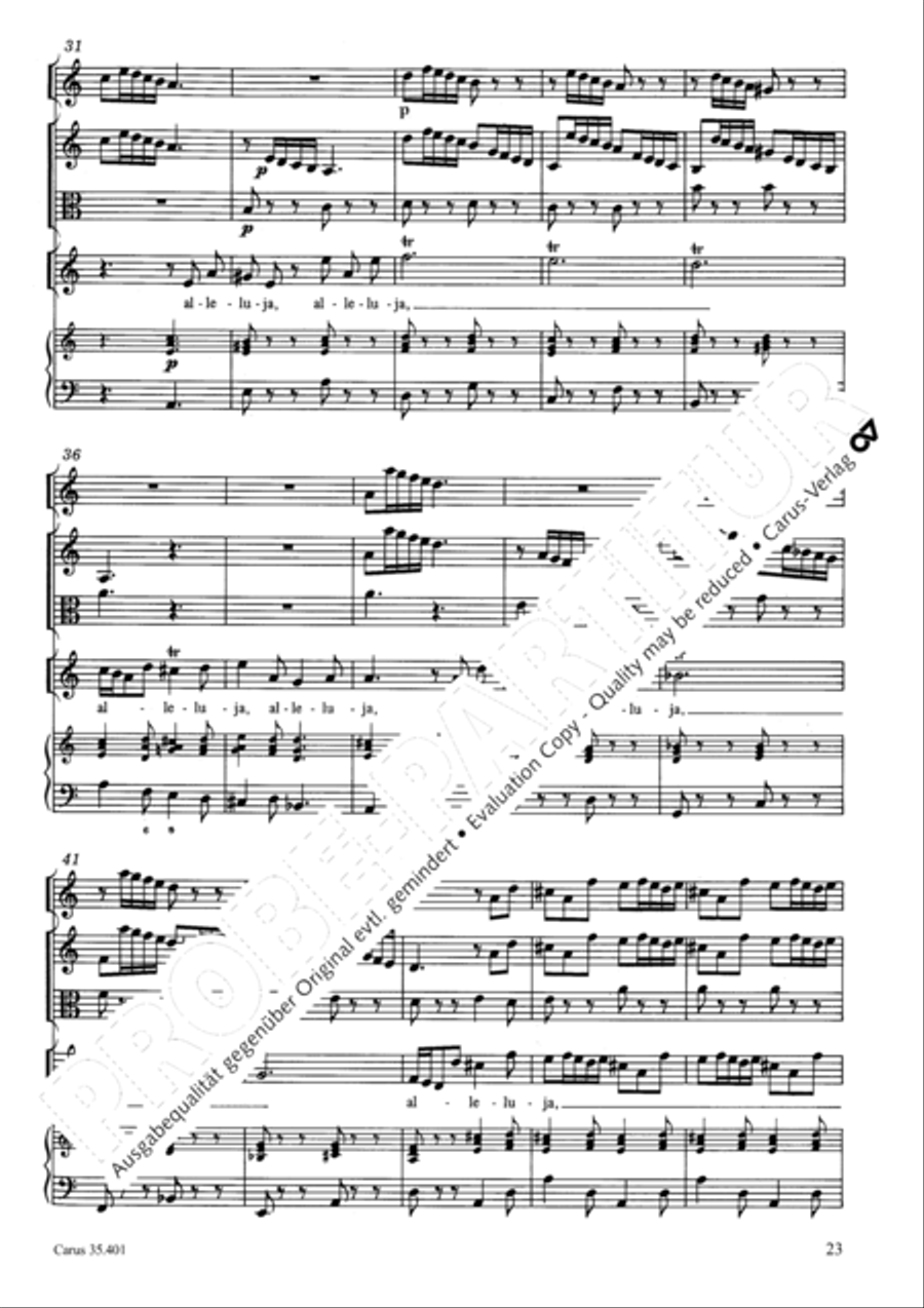 Languet anima mea Soprano Voice scores gallery preview page 26