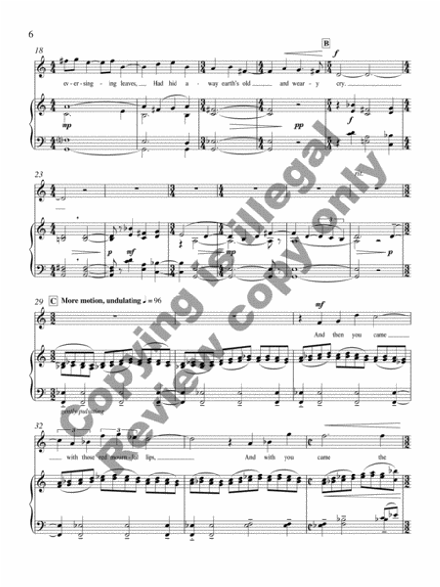 Yeats Songs Yeats Songs Cello scores gallery preview page 6