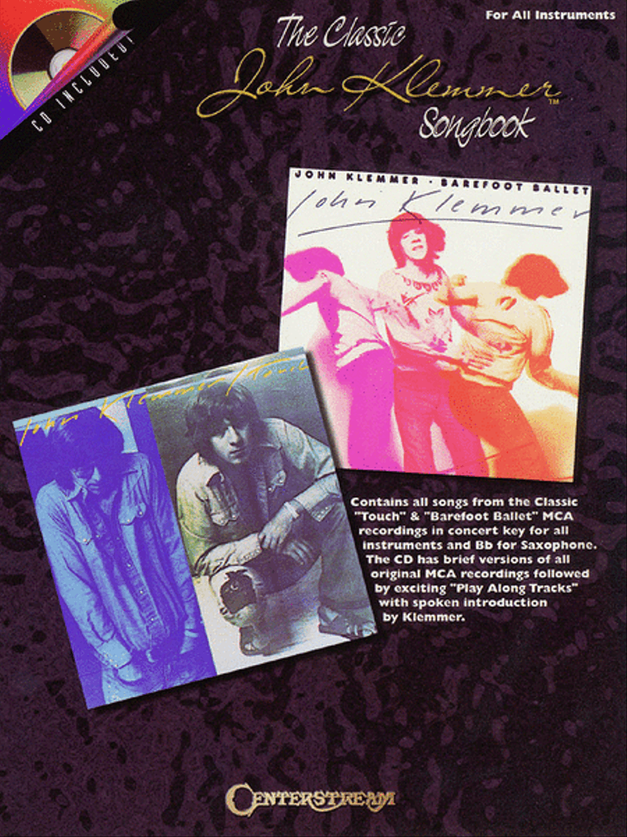 The Classic John Klemmer Songbook Saxophone Solo scores gallery preview page 1