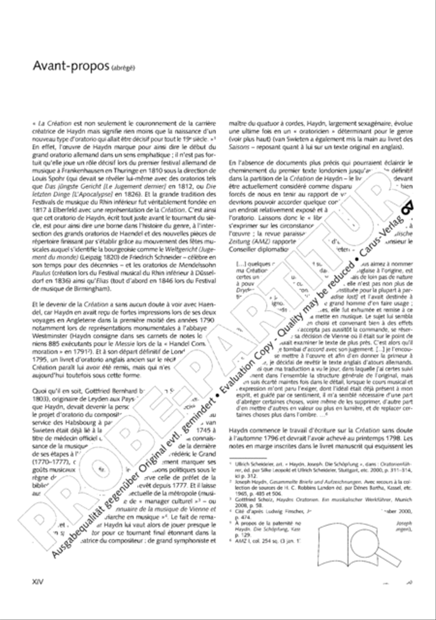 The Creation (Die Schopfung) 4-Part scores gallery preview page 16