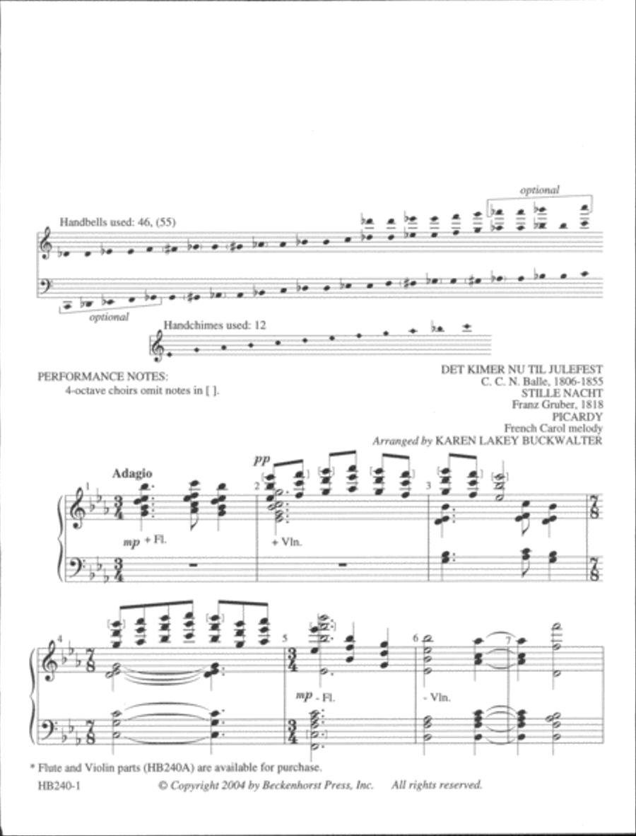 The Bells of Christmas 5-Octaves scores gallery preview page 2
