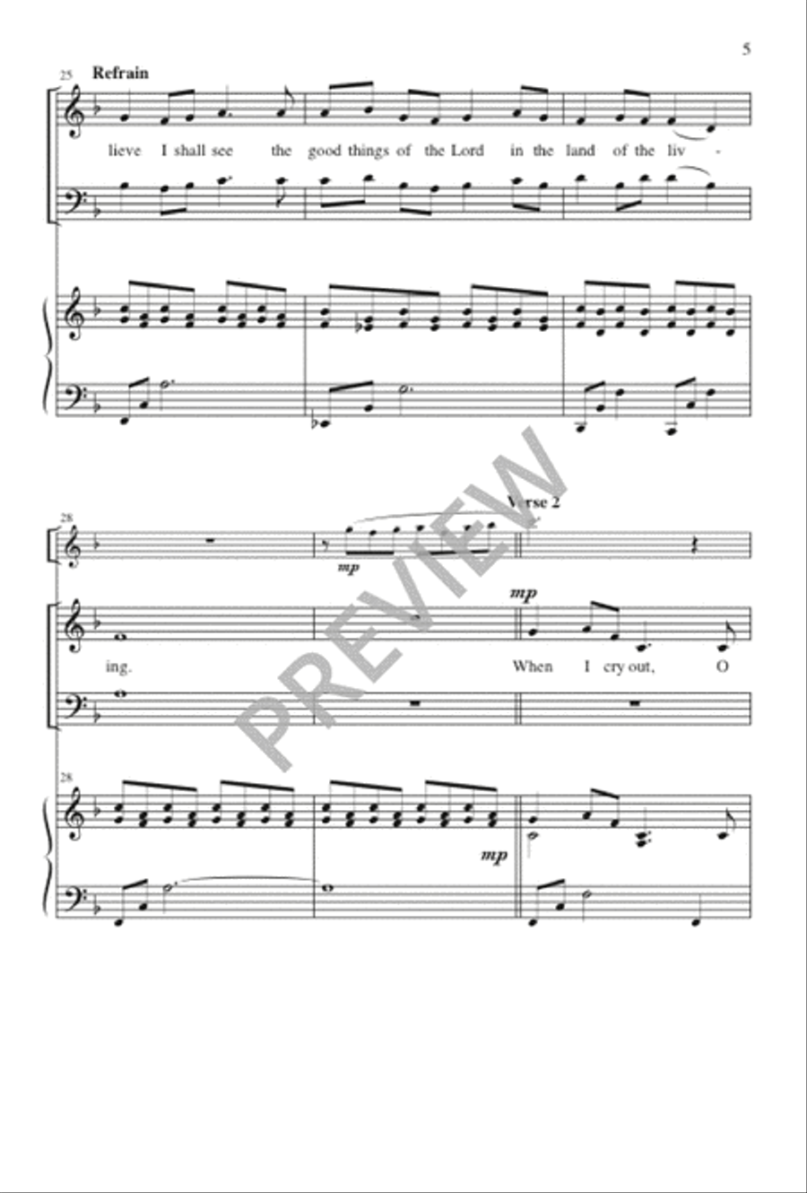 In the Land of the Living 2-Part scores gallery preview page 6