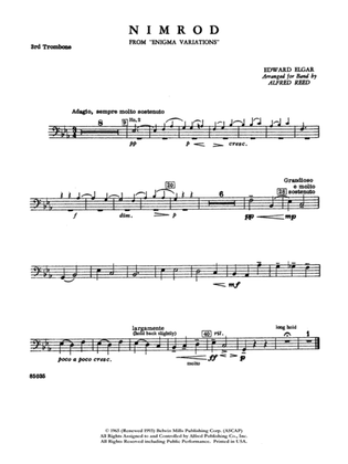 Nimrod (from Elgar's Variations): 3rd Trombone