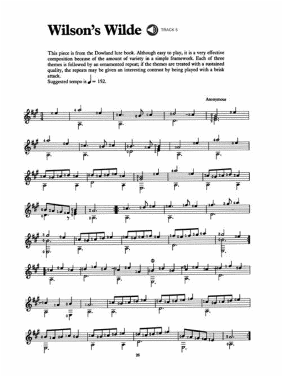 Renaissance on sale guitar music