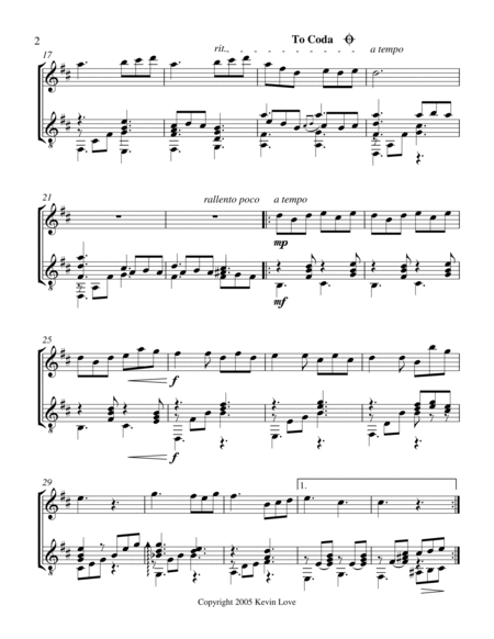 Julia Florida - Barcarola (Flute and Guitar) - Score and Parts image number null