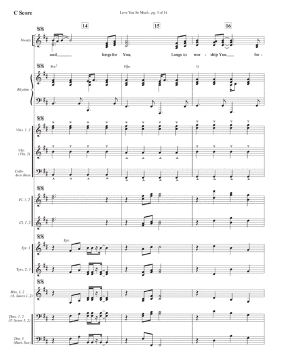 Love You So Much Voice scores gallery preview page 5