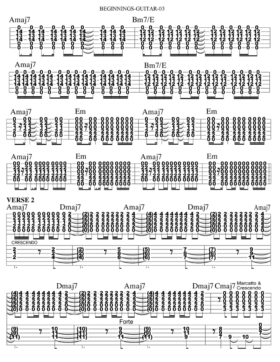 Beginnings Acoustic Guitar scores gallery preview page 3