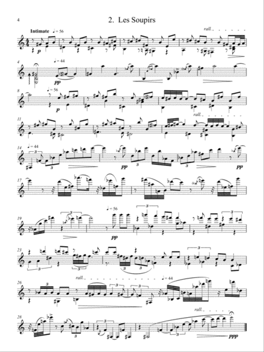 [Liptak] The Sighs Guitar Solo scores gallery preview page 6
