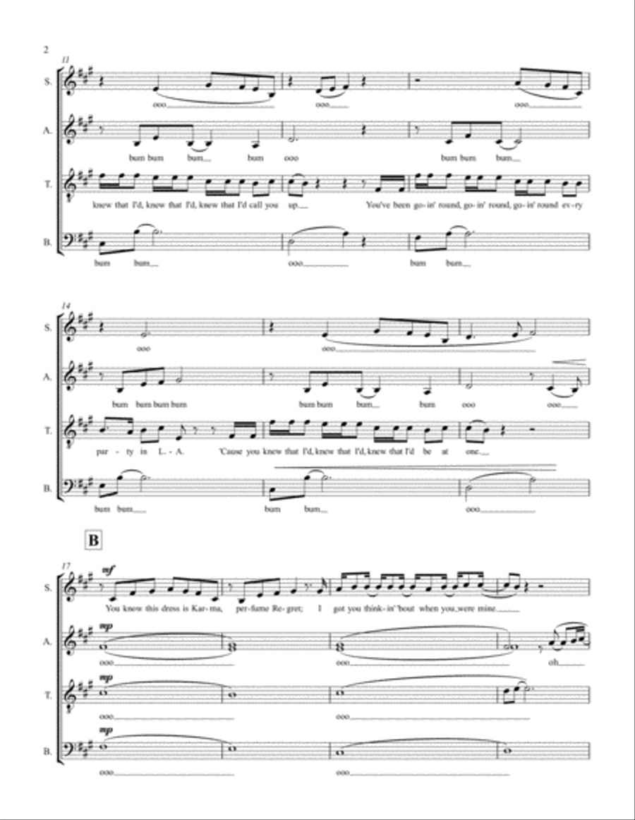 Attention 4-Part scores gallery preview page 2