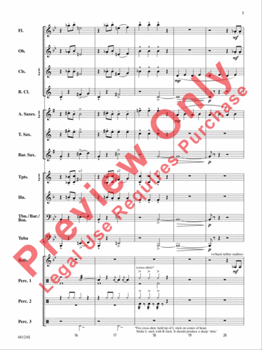 Tin Man Does the Iron City Concert Band scores gallery preview page 6
