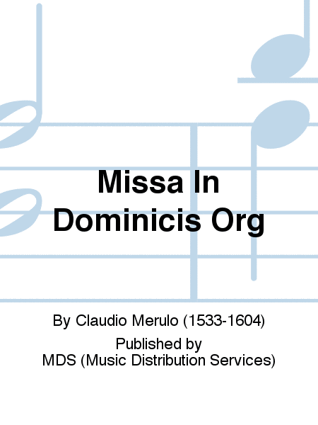 MISSA IN DOMINICIS Org