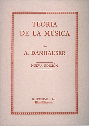 Book cover for Teoria de la Musica (nueva Edición)