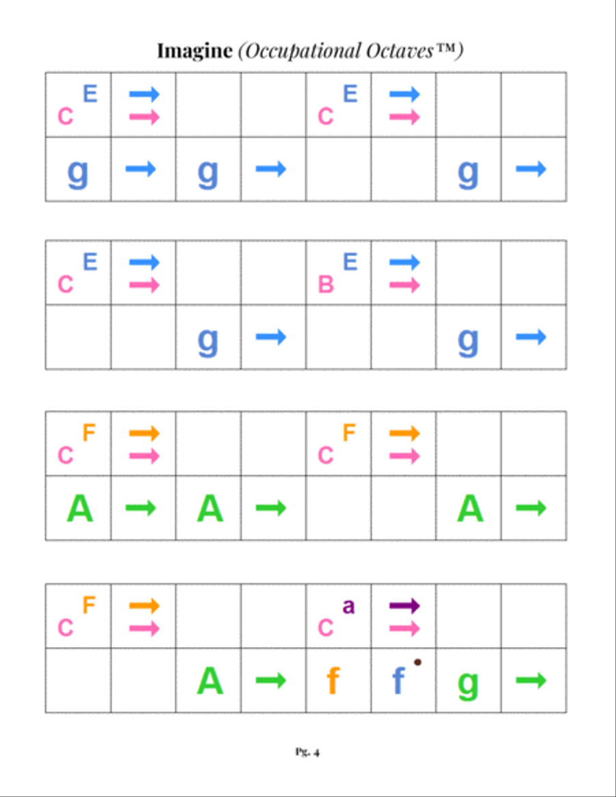 Imagine Easy Piano scores gallery preview page 6