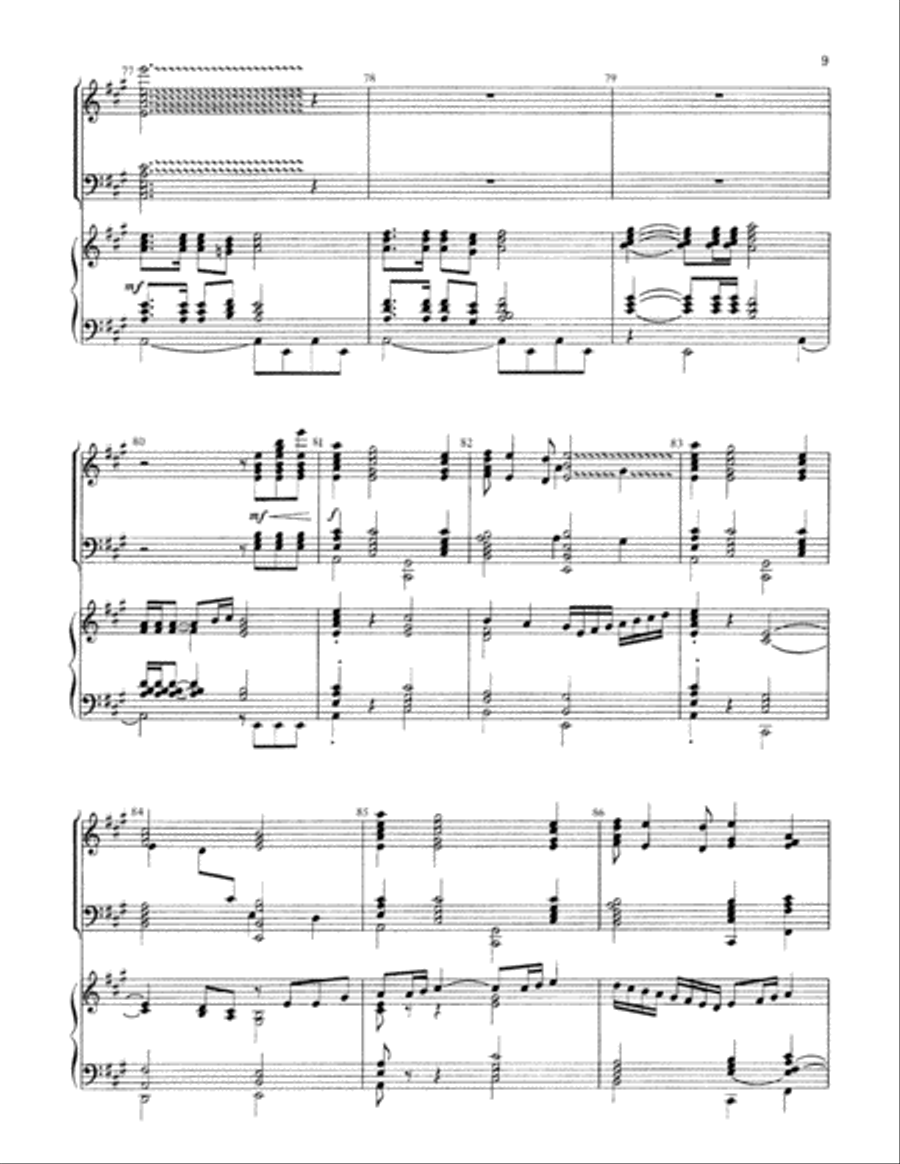 Rondo Jubilate 3-Octaves scores gallery preview page 9