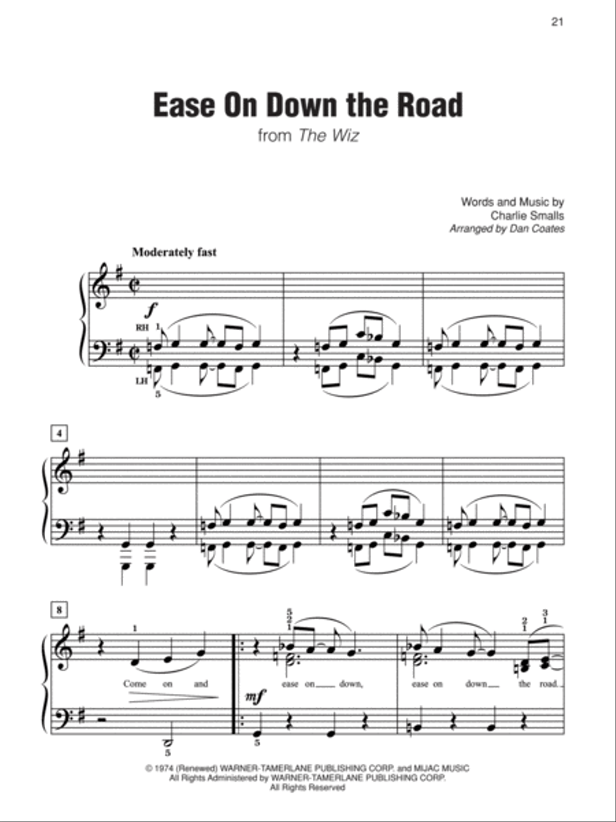 Simply Broadway Easy Piano scores gallery preview page 2