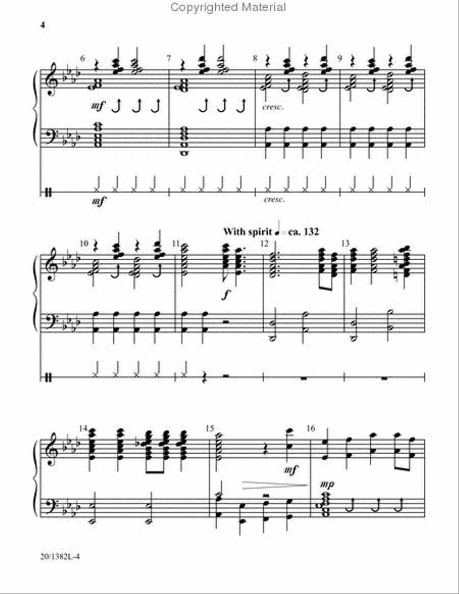 The Gospel Train 5-Octaves scores gallery preview page 3