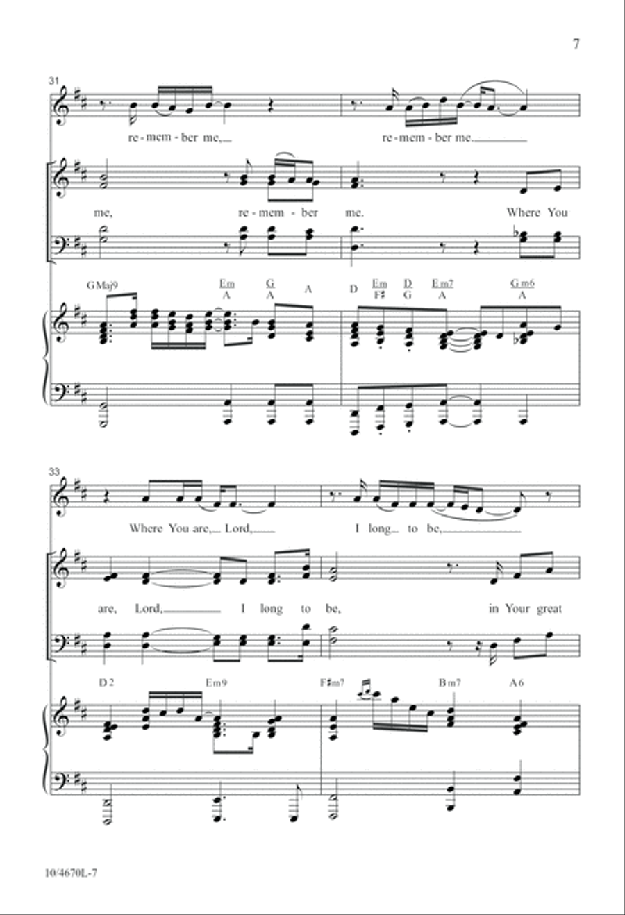 Remember Me 4-Part scores gallery preview page 7