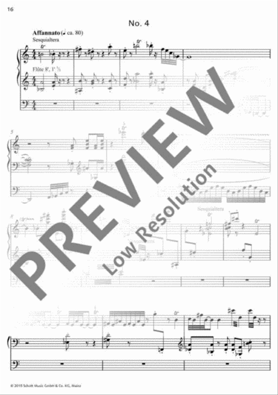 Enfantines Organ scores gallery preview page 17