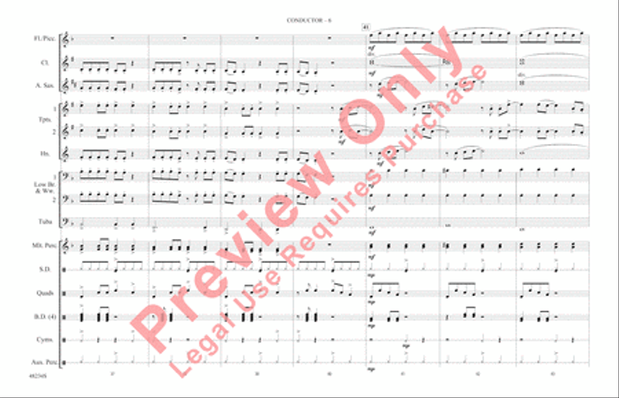 High Hopes High Hopes Marching Band scores gallery preview page 7