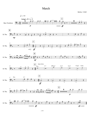Berlioz March to the Scaffold - bass trombone (harmony part)