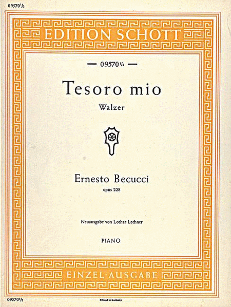 Tesoro mio D major, Op. 228