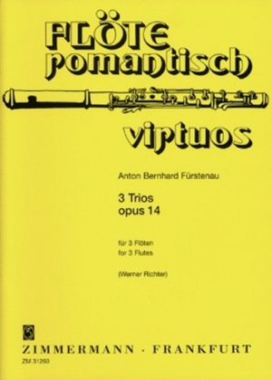Book cover for 3 Trios Op. 14
