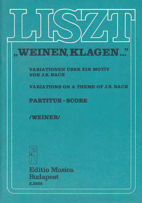 Book cover for Weinen, Klagen...