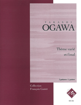 Book cover for Thème varié et final