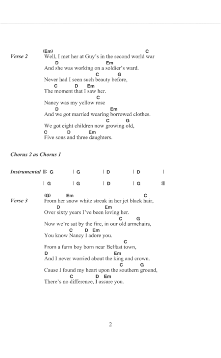 Nancy Mulligan Acoustic Guitar scores gallery preview page 2