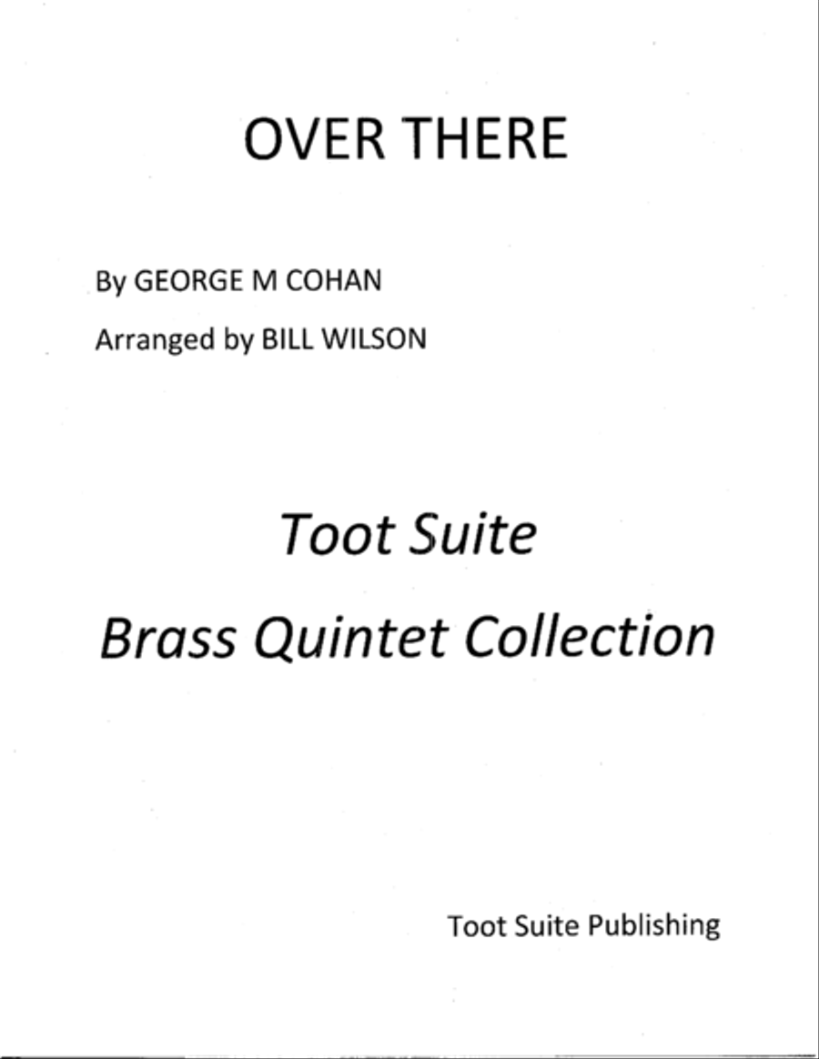 Over There Brass Quintet scores gallery preview page 1