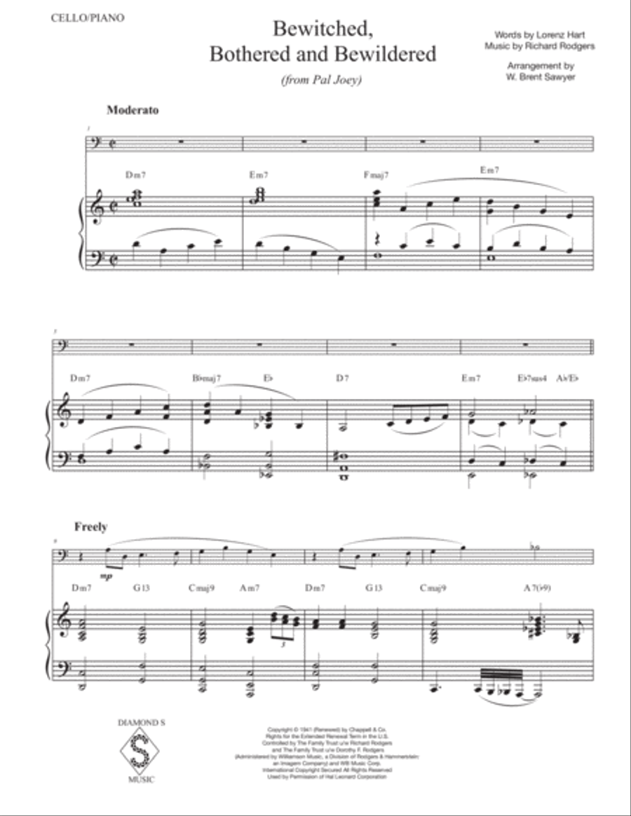 Bewitched Piano scores gallery preview page 4