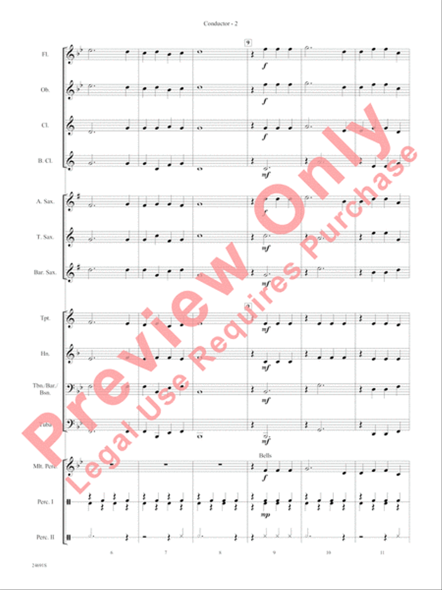 Belwin Very Beginning Band Kit #2 Concert Band scores gallery preview page 5