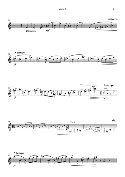 Six Pièces for String Sextet - All Parts image number null