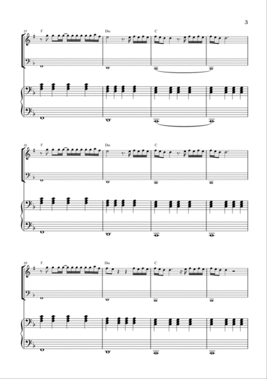 Sign Of The Times Brass Duet scores gallery preview page 3