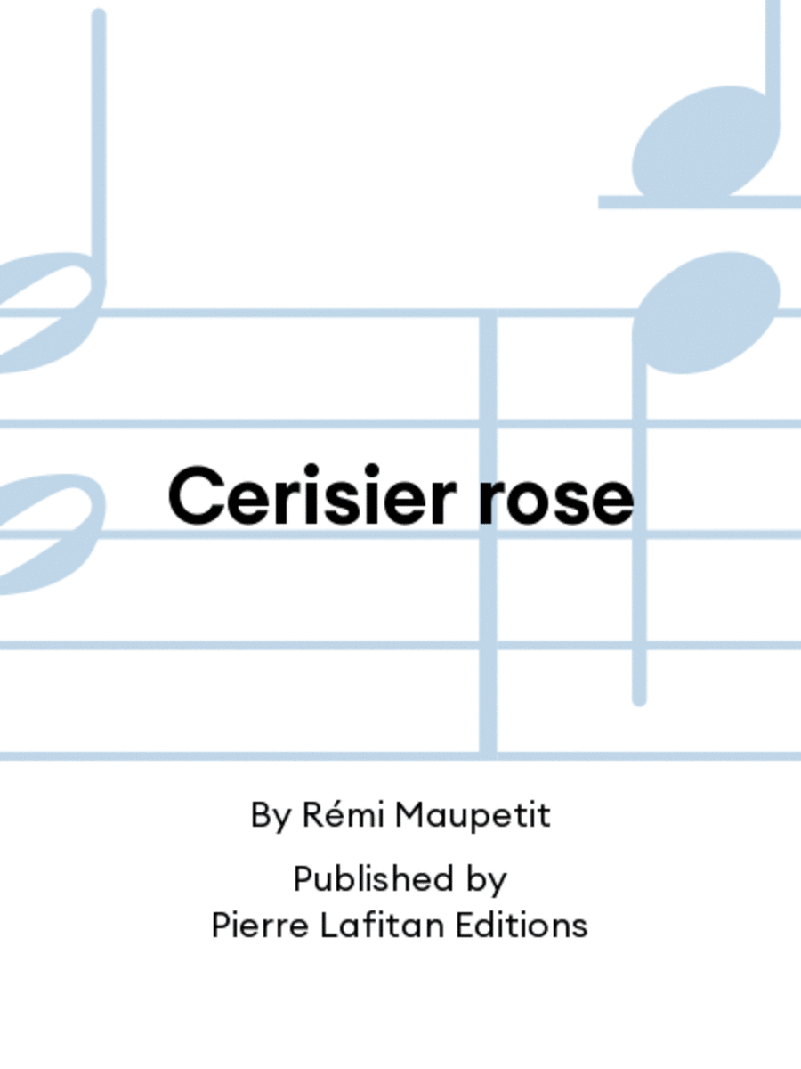 Cerisier rose Euphonium scores gallery preview page 1