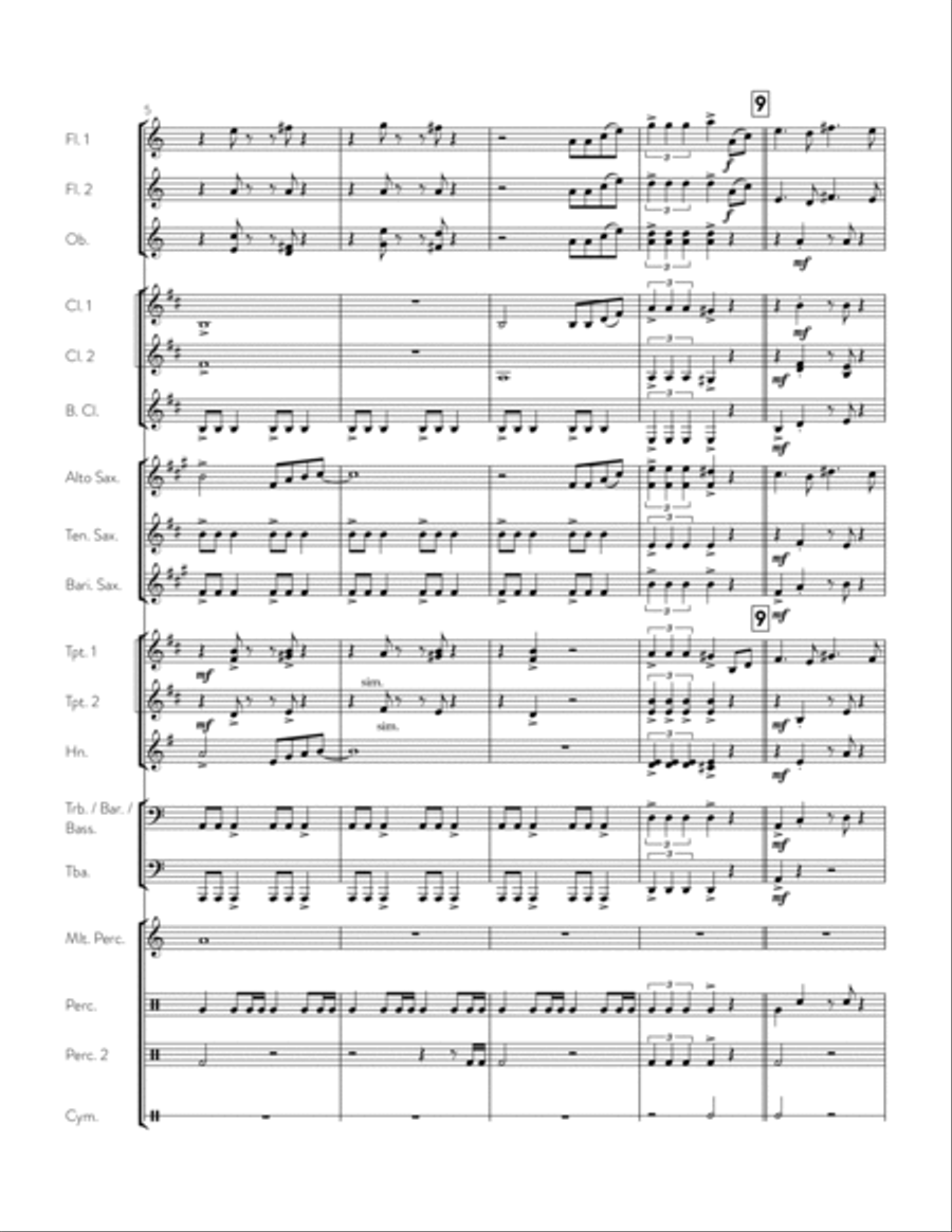 Smash Bros Concert Band scores gallery preview page 4