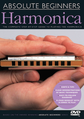 Book cover for Absolute Beginners – Harmonica