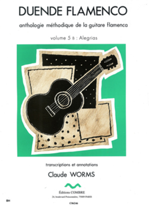 Book cover for Duende flamenco - Volume 5B - Alegrias