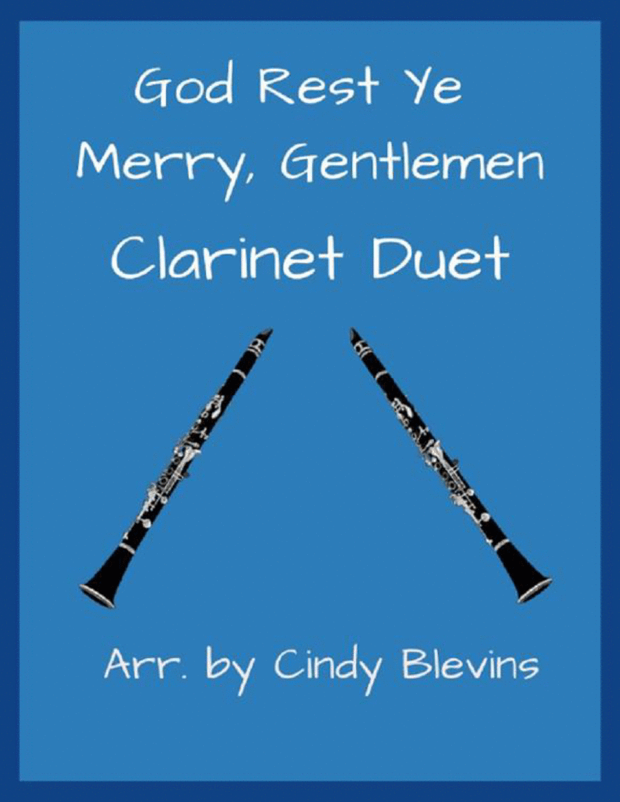 God Rest Ye Merry, Gentlemen, for Clarinet Duet image number null