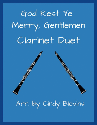 God Rest Ye Merry, Gentlemen, for Clarinet Duet